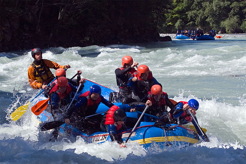 Auf der Imster Schlucht